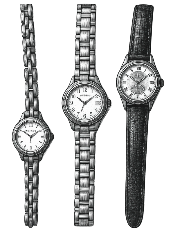Three watches.
