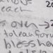 Hand-written notes in the margin beside Proverbs 31:27 that states "Watches over - tsaphah - to lean forward."